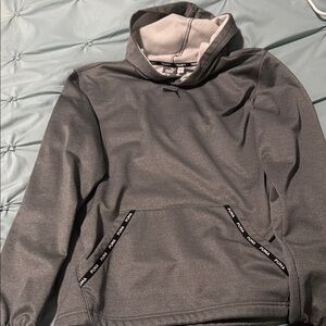 Puma Charcoal Gray Pullover Hoodie
